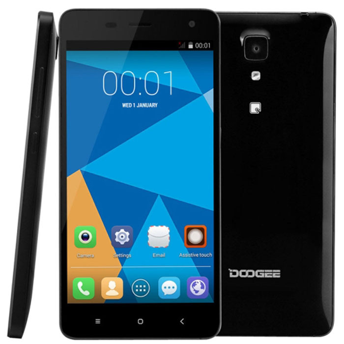 Original DOOGEE HITMAN DG850 5 0 Inch Android 4 2 2 3G SmartPhone MTK6582 Quad Core