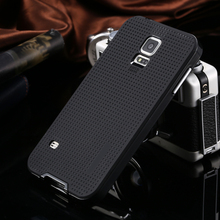 S5 Luxury Case Dual Layer Slim Shell With LOGO For Samsung Galaxy S5 i9600 Hybrid Super