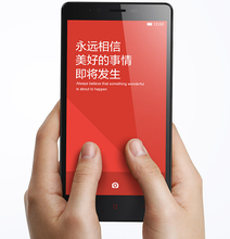 Original 5 5 inch Xiaomi Red Rice Note Hongmi note MTK6592 1 7GHz Octa Core WCDMA