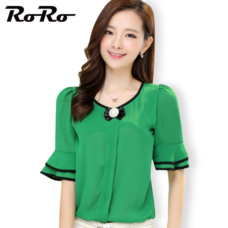 http://g01.a.alicdn.com/kf/HTB1LnwHIpXXXXchXXXXq6xXFXXX8/New-Arrival-2015-Women-Summer-Chiffon-Blouse-Korean-Style-Casual-Bow-Flare-Short-Sleeve-Shirt-Black.jpg