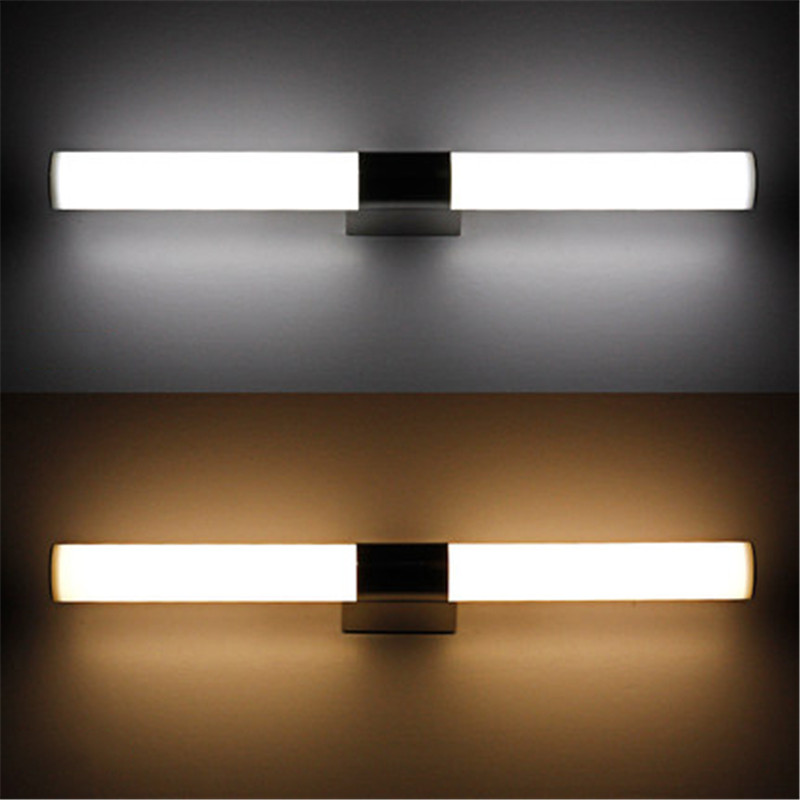 8W 40cm waterproof led mirror light prevent mist led indoor lighting for bathroom AC85-265V free shipping