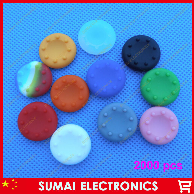 Multicolor Silicone Thumb Stick Grip Cap Cover Analogue Joystick Thumbstick Caps For PS4/XBOX ONE/XBOX360/PS3/Wii
