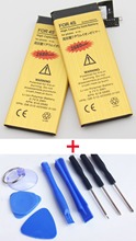 2 PCS New High Capacity Battery For iPhone 4S 1430mAh Mobile Phone Batteries 3.7V With Opening Tool Kit  Mobile Phone Batteries