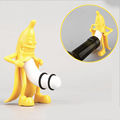 Funny Mr Happy Banana Sir Wine Stopper Novelty Bar Tools Wine Cork Bottle Plug Perky Interesting