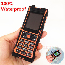 Original IP67 Real Waterproof Shockproof Dustproof Mobile Phone Power Bank Long Standby Outdoor Army Cell Phone