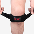 Free Shipping Breathable Adjustable Sports Leg Knee Brace Wrap Protector Knee Pads Cap Patella Guard Built