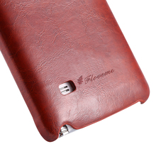 Floveme Logo Card Slot Retro Leather Case For Samsung Galaxy Note 4 N9100 Note 5 Ultra