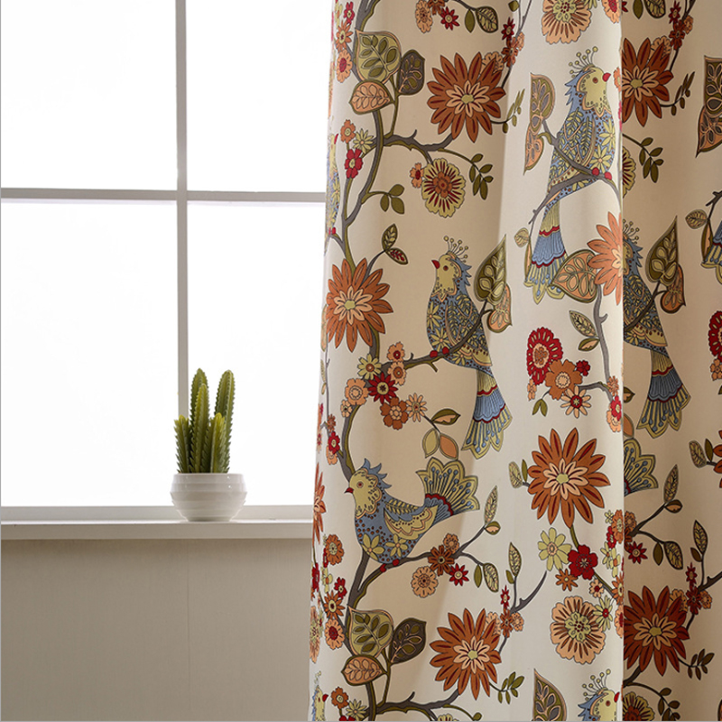 Curtains With Bird Pattern Curtains with Tree Patterns