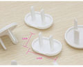 24pcs lot White plastic outlet protection outlet cover child safety protection against electric plastic plug Two