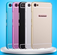 2015 горячий Lenovo S60T металл чехол акриловая задняя крышка и алюминиевая рама комплект телефон сумка чехол для Lenovo S60