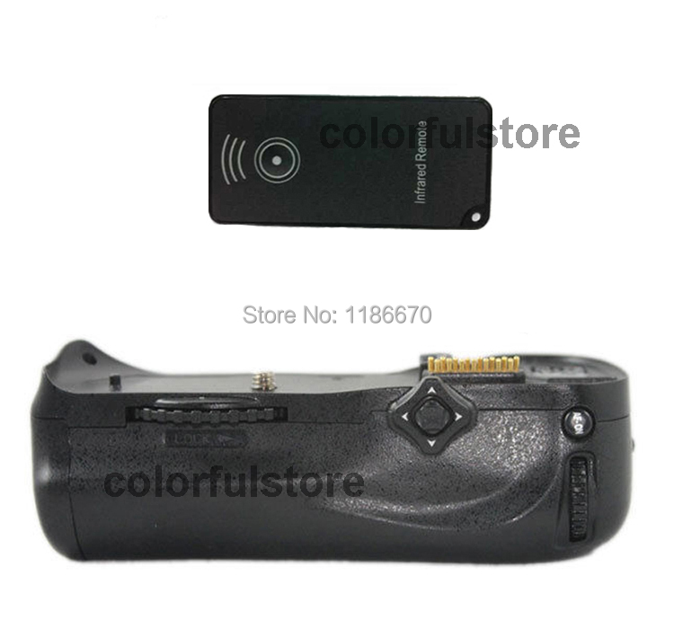 Battery Hand Grip Vertical Shutter For Nikon D300 D300S D700 DSLR Camera + IR Remote Control, replace of MB-D10, Free Shipping!
