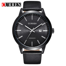 CURREN 2016 Luxury Brand Military Watches Men Quartz Analog Clock Leather Clock Man Sports Watches Army Watch relogios masculino