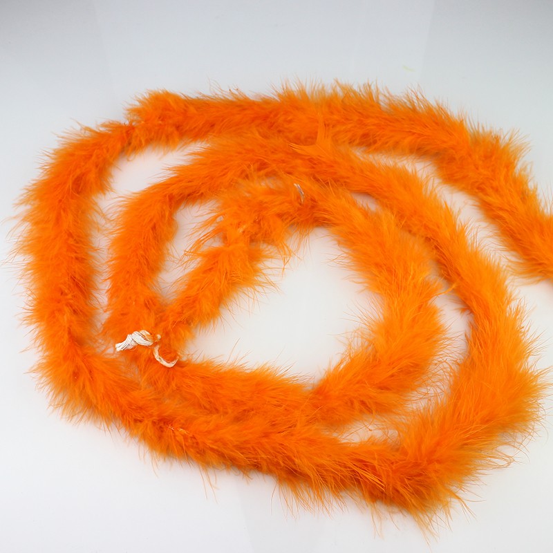Orange feather 