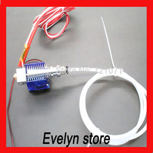 3D printer V6 remote print head extruder with cable with tube with a fan and a Bracket FreeShipping