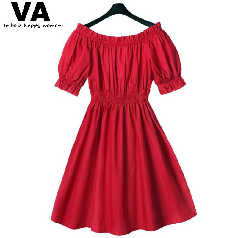 ... -dress-red-color-summer-casual-dresses-for-women-party-dress-XL.jpg