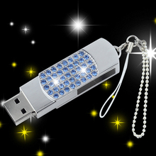 Diamond Jewelry Gift Creativo Memory Stick Usb Flash Drive 2.0 Pendrive 2TB 1TB Pen Driver 64GB Usb Stick Pen Drive 32GB 16GB