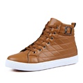 New 2014 Winter/Spring Men Shoes Leather Waterproof Snow Fur Ankle