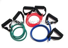 A Heavy Resistance Exercise Band Workout Stretch Fitness Tube Yoga Latex Rope Equipment Fitness Band tubing