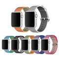 2016 New Colorful Woven Nylon Watch Band For Apple Watch Fabric like feel Wrist Strap with