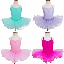 Kids Girls Dress Princess Gymnastics Ballet tutu leotard Dance Dress Ballerina Dancewear Fancy Costumes Dancing Tutu