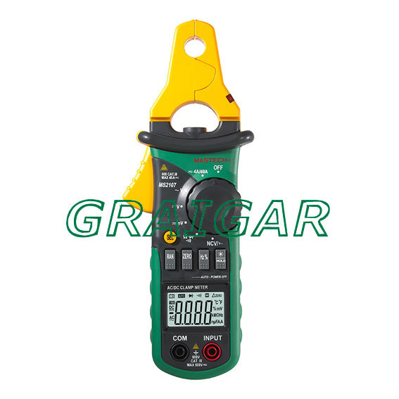 New MS2108 6600 TRUE RMS AC DC CURRENT Clamp Meter CATI