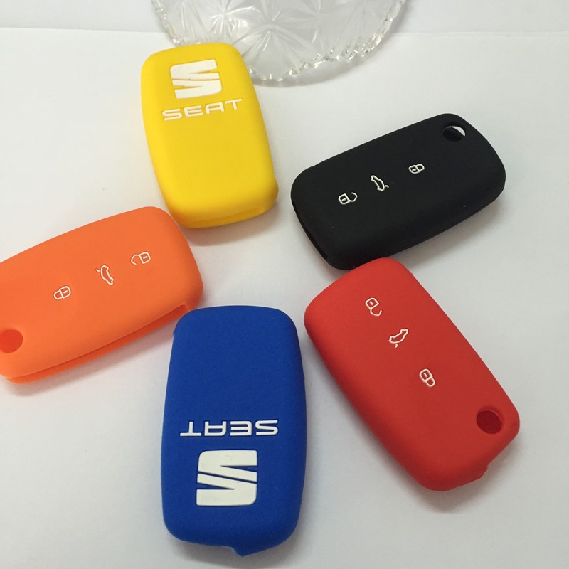 seat silicone car key cover
