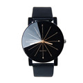 High Quality 1PC Men s Fashion Watches Quartz Dial Clock Leather Wrist Watch Round Case f
