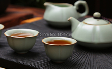 Chinese Ru Kiln Celadon Ware Gongfu Tea Set 9 Pcs Gift Box