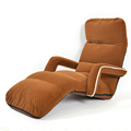 Modern Upholstered Furniture for Living Room Recliner Day Bed 6 Colors Floor Seating Adjustable Fabric Armrest