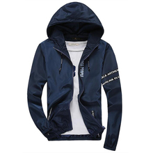2016 Stylish Fashion High Quality Sport Jacket Coats Men Causal Hooded Outdoor Jacket Men Thin Windbreaker Zipper Coats Outwear