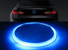 Free Shipping NEW 82mm Xenon Blue Emblem LED Background Light For BMW 3 5 7 Series X3 X5 X6
