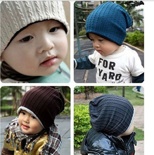 5 Colors Baby Kids Infant Toddler Beanie Hat Warm Winter Boys Girls Cap Children Accessories HT07