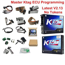 Hottest Master V2.13 KTAG ECU Chip Tuning K TAG ECU Programmer KTAG V2.13 Master Version K-tag No Tokens Limitation Best Price