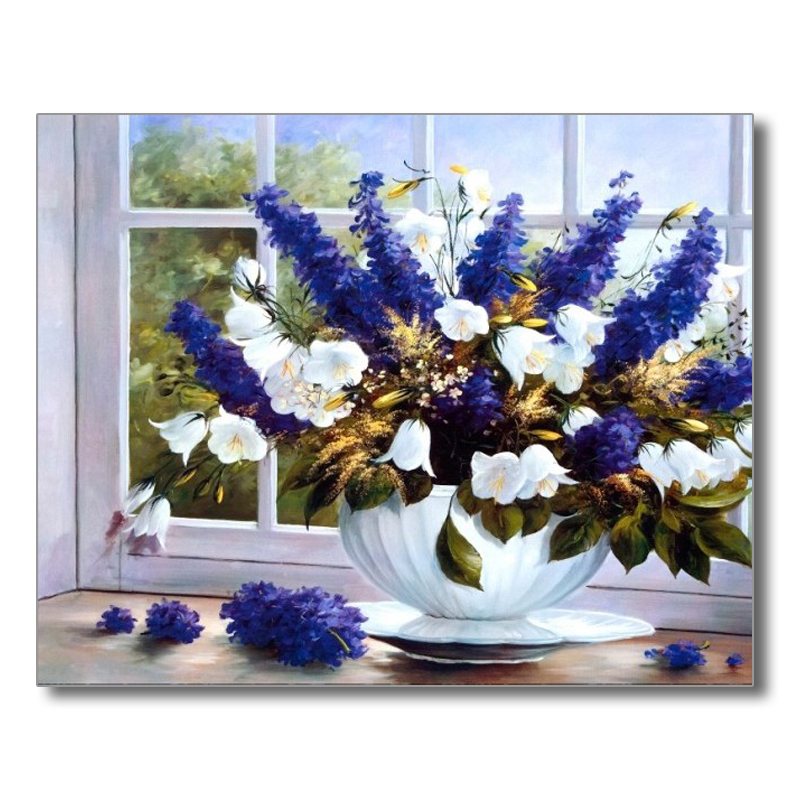 Needlework: Cross-stitch large paintings Needlework: Cross-stitch large paintings