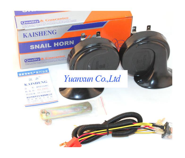 Explain the installation 12V24V car truck horn super loud whistle waterproof font b speaker b font