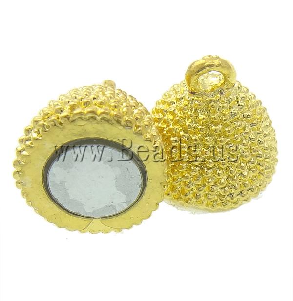 Free shipping!!!Zinc Alloy Magnetic Clasp,Jewelry Accessories, Oval, gold color plated, nickel, lead & cadmium free, 13x27mm