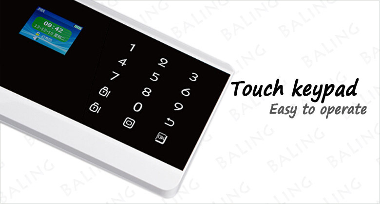 touch keypad