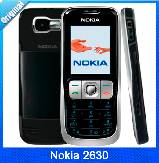 100 Original Nokia 2630 Unlocked Mobile Phone 0 3MP Camera MP3 1 8 Inch TFT Screen