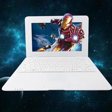 2015 cheap white 10 inch mini dual core laptop netbook android 4 2 with russian keyboard