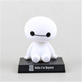 2017 Funko pop 12cm anime Big Hero 6 Baymax figma action toy figures cute Car Head