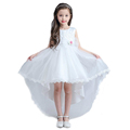 2016 summer latest former child dress princess dress trailing long after the wedding flower girl dress