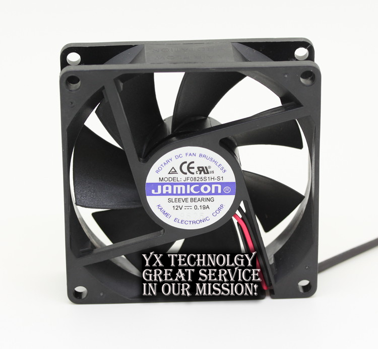 AVC DL08025R12U 8025 80mm x 80mm x 25mm Cooler Cooling Fan PWM 12V 0.5A 4Pin B30 