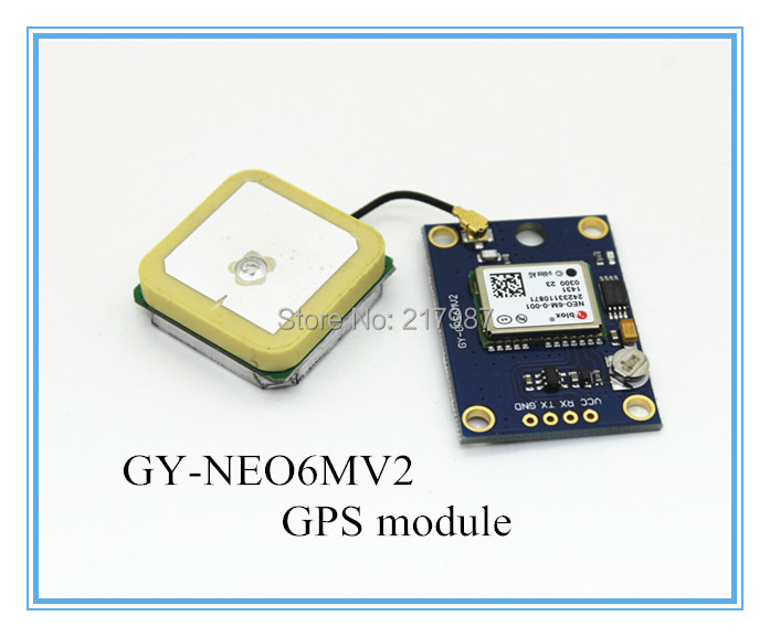 Free shipping ! GY-NEO6MV2 new GPS module NEO6MV2 NEO-6M with Flight Control EEPROM MWC APM2.5 large antenna