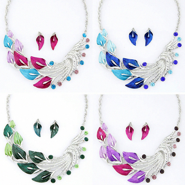 Popular Peacock Jewelry Sets-Buy Cheap Peacock Jewelry Sets lots from ...