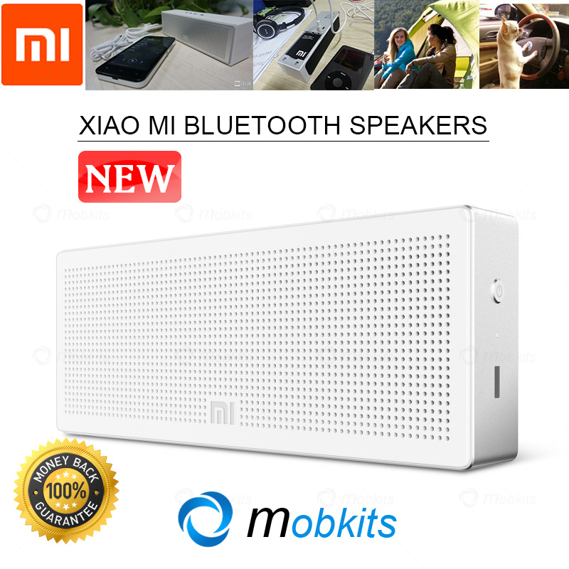 2015 XiaoMi White Box Bluetooth Speaker Mi Brand Small Box Portable Bluetooth Speaker Hands Free Car Mobile Wireless Subwoofer