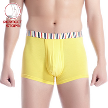 2015 new arrival summer style sexy hole underwear men shorts men boxers gay calzoncillos pant for men.open the penis and scrotum