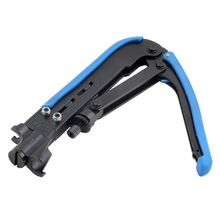 RG6 RG11 RG59 Coaxial Cable Crimper Compression Tool For F Connector CATV Satellite
