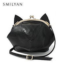 Smilyan women messenger bags bolsas femininas casual desigual cat bag famous brands purse handbag designer handbags