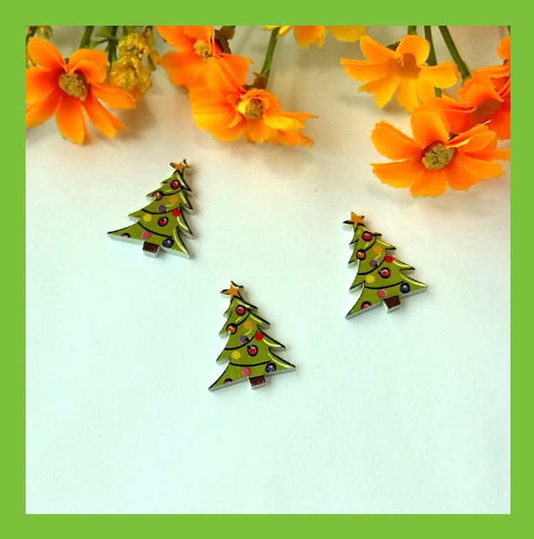 aliexpress com buy 30pcs lot 2 holes christmas tree aliexpress com buy 30pcs lot 2 holes christmas tree