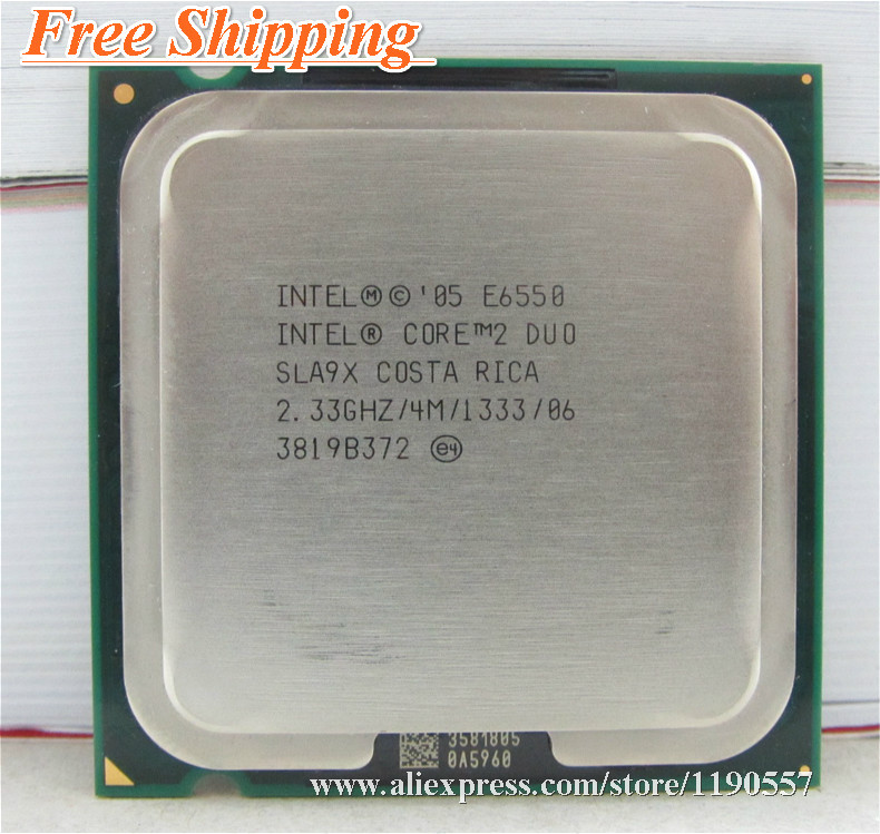   Intel 2 Duo E6550  ( 2.33  / 4  / 1333  )  LGA775 